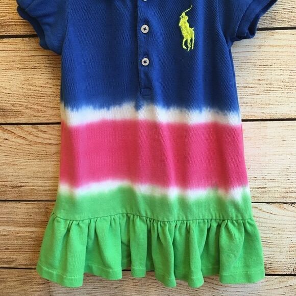 RALPH LAUREN INFANTS TIE DYE DRESS‎ - Picture 3 of 6